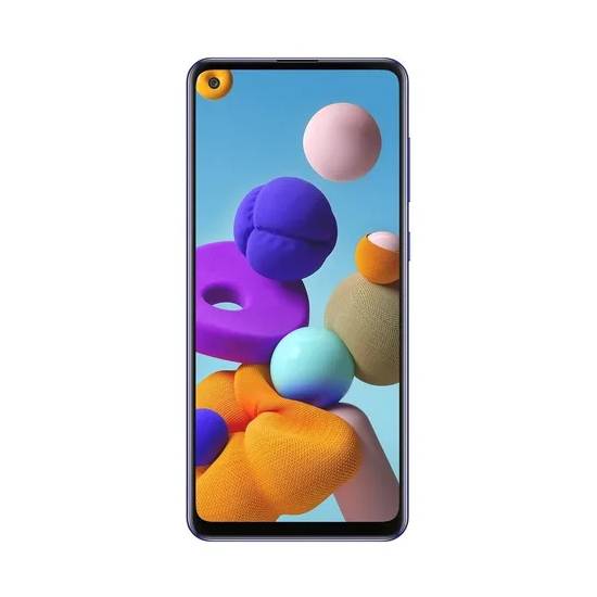 Celular Samsung A21S 64GB Azul Grado C Reacondicionado