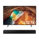 Combo | Smart Tv Samsung 55" Serie Q QLED 4K QN55Q60RA Reacondicionado Como Nuevo + Barra de Sonido Samsung T400 Reacondicionado