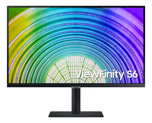 [LS27A600UULCZB-O] Monitor Samsung Viewfinity S6 27" Lpa QHD Ergonomic Hub - OPEN BOX