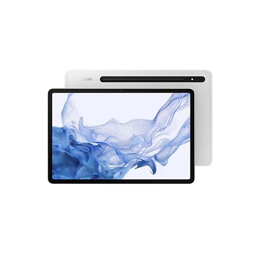 [1053138] Tablet Samsung S8 11" 128GB Plateado Grado C Reacondicionado